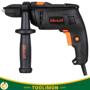 دریل 10 میلیمتر 500 وات چکشی اتومات تانوس مدل ID-1050A