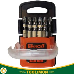 نوک پیچ گوشتی دوسو و چهارسو تانوس مدل SDB-01-65