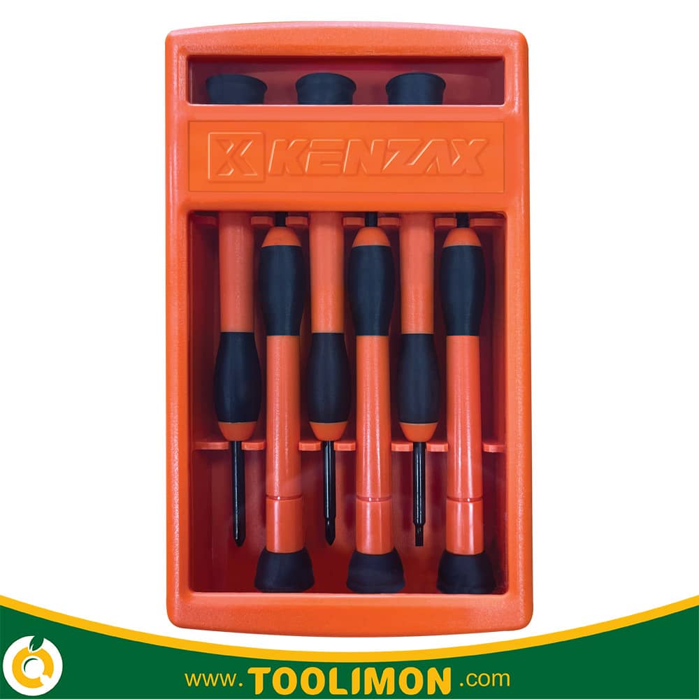 پیچ گوشتی ساعتی 6 عددی کنزاکس مدل 9280