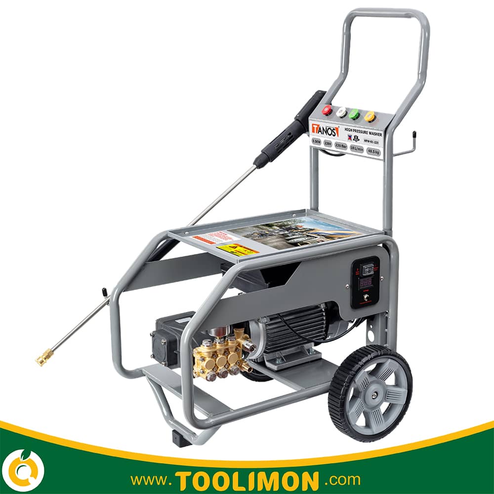 کارواش 220 بار صنعتی کره ای تانوس مدل HPW-01-220