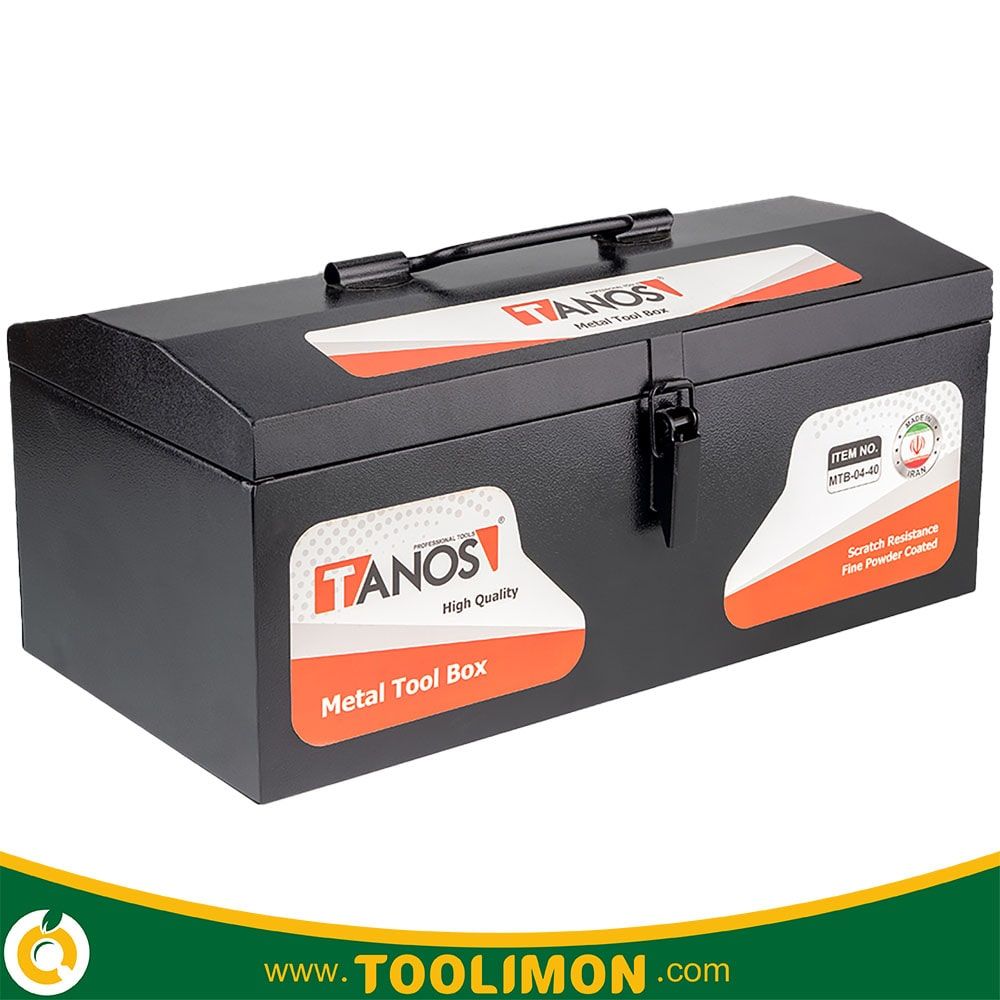 جعبه ابزار صندوقی 40 سانتیمتر تانوس مدل MTB-04-40